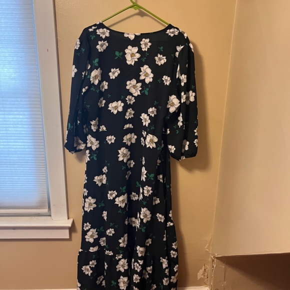Bar III Floral Wrap Maxi Dress - Picture 3 of 3
